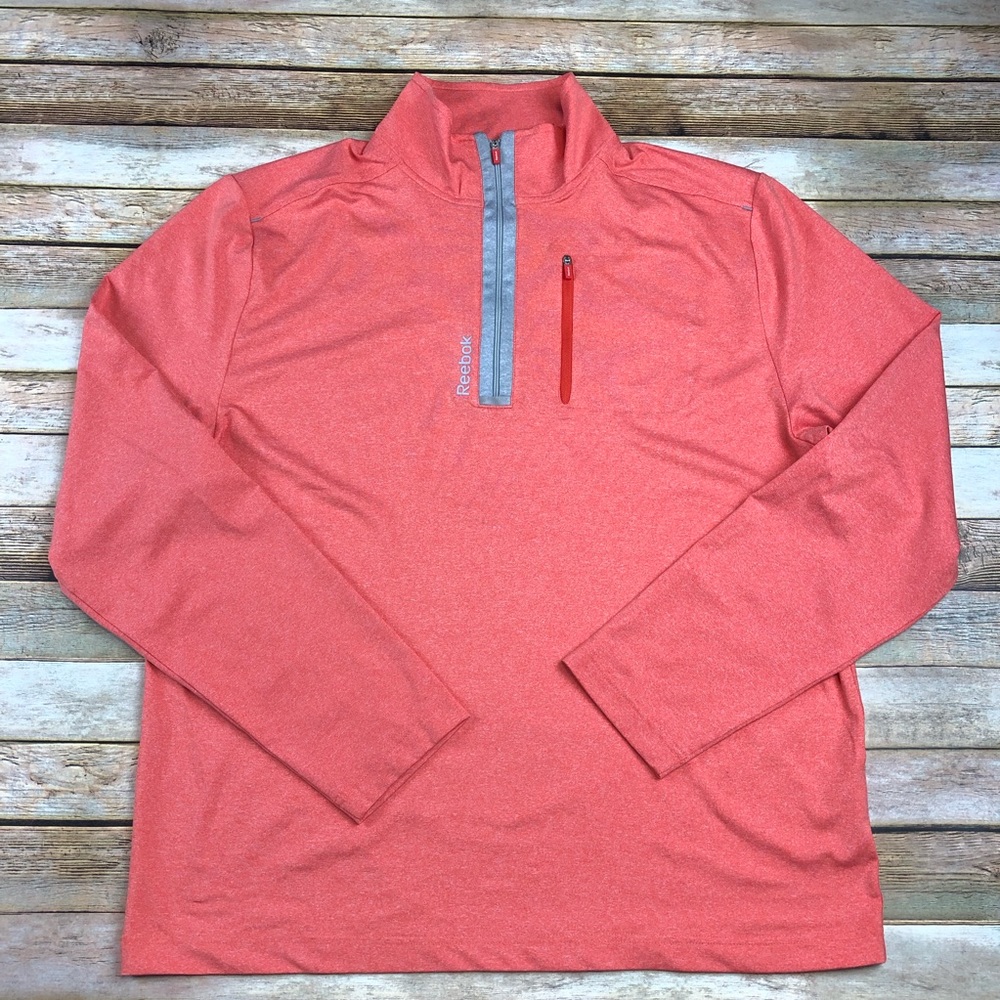 Reebok 1/4 Zip Pullover Performance Top - Picture 1 of 7
